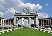 Triomfboge van 't Jubelpark in Brussel