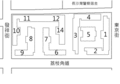 重建前的長沙灣邨座數分布