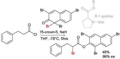 Acid chloride bromination Dogo-Isonagie 2006