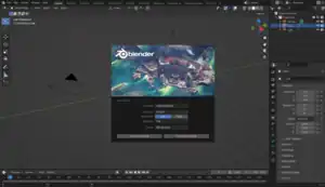 Blender 3.3.0的截圖