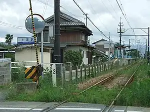 車站大樓和月台（2009年7月12日）