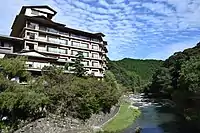 長門湯本溫泉的溫泉旅館大谷山莊