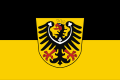 Banner of Austrian Silesia with lesser coat of arms