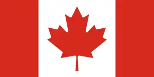 Bandera de Canadá